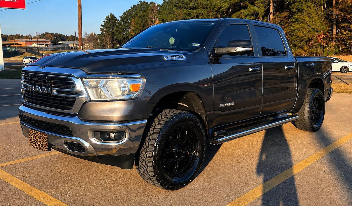 Clean Ram truck after detailing